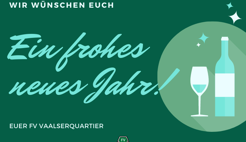 Frohes neues Jahr 2021