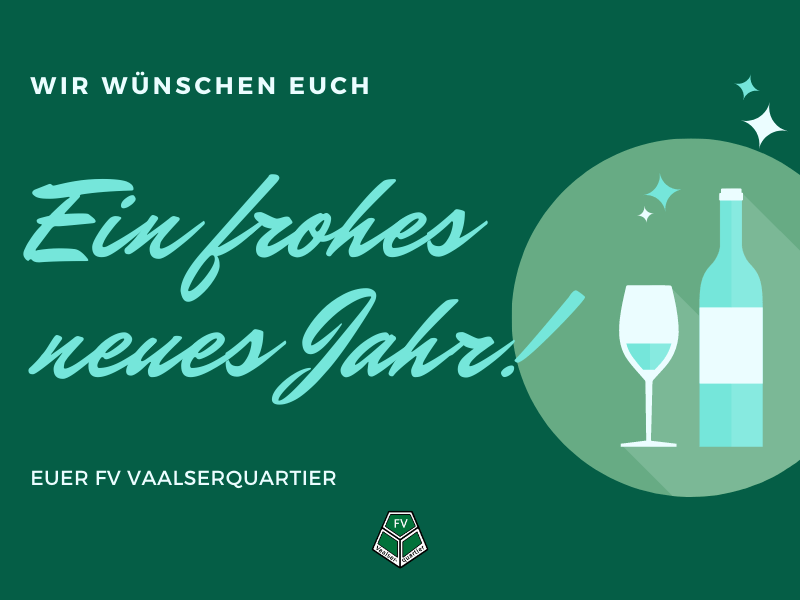 Frohes neues Jahr 2021